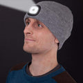 LED-Strickmütze für den Winter