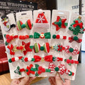 5-teiliges Weihnachts-Haarspangen-Set