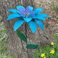 Garten-Blumendekoration aus Schmiedeeisen