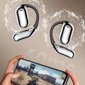 Drahtlose Bluetooth-Ohrhörer mit offenem Ohr und LCD-Display