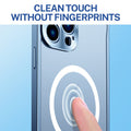 Magnetische Ladehülle mit Metallrahmen für das iPhone