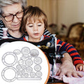 Magisches geometrisches Spirograph-Lineal-Set