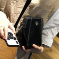 Damen-Handytasche aus weichem Leder
