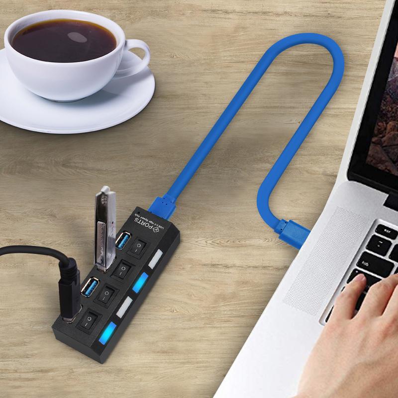 Hochgeschwindigkeits-USB-Hub mit mehreren Ports Zweitbild