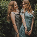 Ein "Schwester ist Gottes Weg, sicherzustellen, dass wir niemals alleine gehen"-Armreif