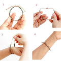 Leidenschaftliches Herz-Jaspis-Armband