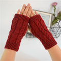 Stylische Wollhandschuhe