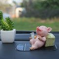 Niedliches Schweinchen-Ornament