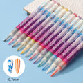 Ultradünner Kurven-Maniküre-Stift in 12 Farben