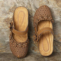 Retro-schicke Lochsandalen