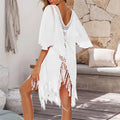 Sexy Strandkleid mit Ausschnitten