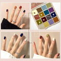 Neues Modell, einfarbiger Nagellackteller in 16 Farben