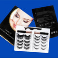 Set mit magnetischen falschen Wimpern