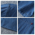 Kurzärmliges Jeanshemd