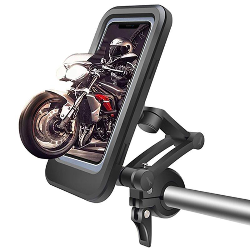 Wasserdichter Fahrrad- und Motorrad-Handyhalter Zweitbild