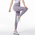 Farbcodierte hoch taillierte Bauch-Yoga-Kleidung