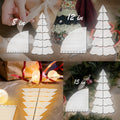 Handgefertigtes Weihnachtsbaum-Quilt-Set