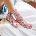 Cupcake-Socken aus Korallenfleece