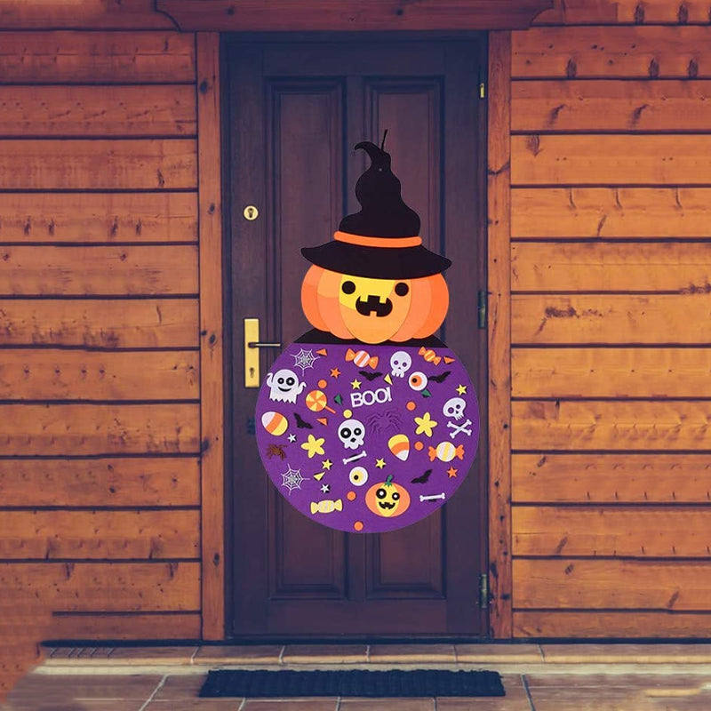 Kinder-Halloween-DIY-Filzhandwerk Hauptbild