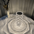 Rose Rays Kristall-Diamant-Tischlampe