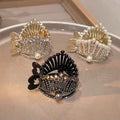 Kronen-Strass-Grabclip