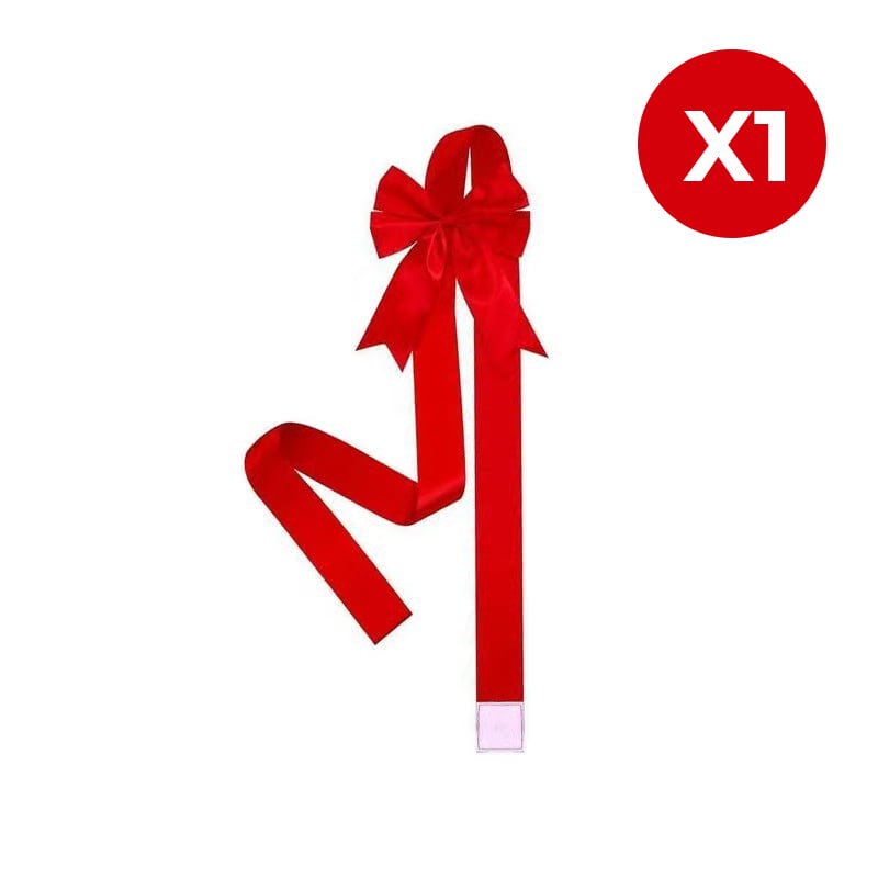 Weihnachts-Tür-Schleifenband-Dekoration