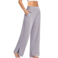 Lockere Yoga-Jogginghose für Damen mit weitem Bein
