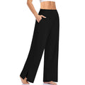 Lockere Yoga-Jogginghose für Damen mit weitem Bein