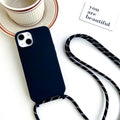 Solide Silikon-Lanyard-Hülle für das iPhone