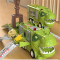 Neues Spielzeugset "Dinosaurier-Transforming-Engineering-LKW-Strecke"