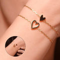 Verstellbare Love-Friendship-Armbänder im Zweier-Pack