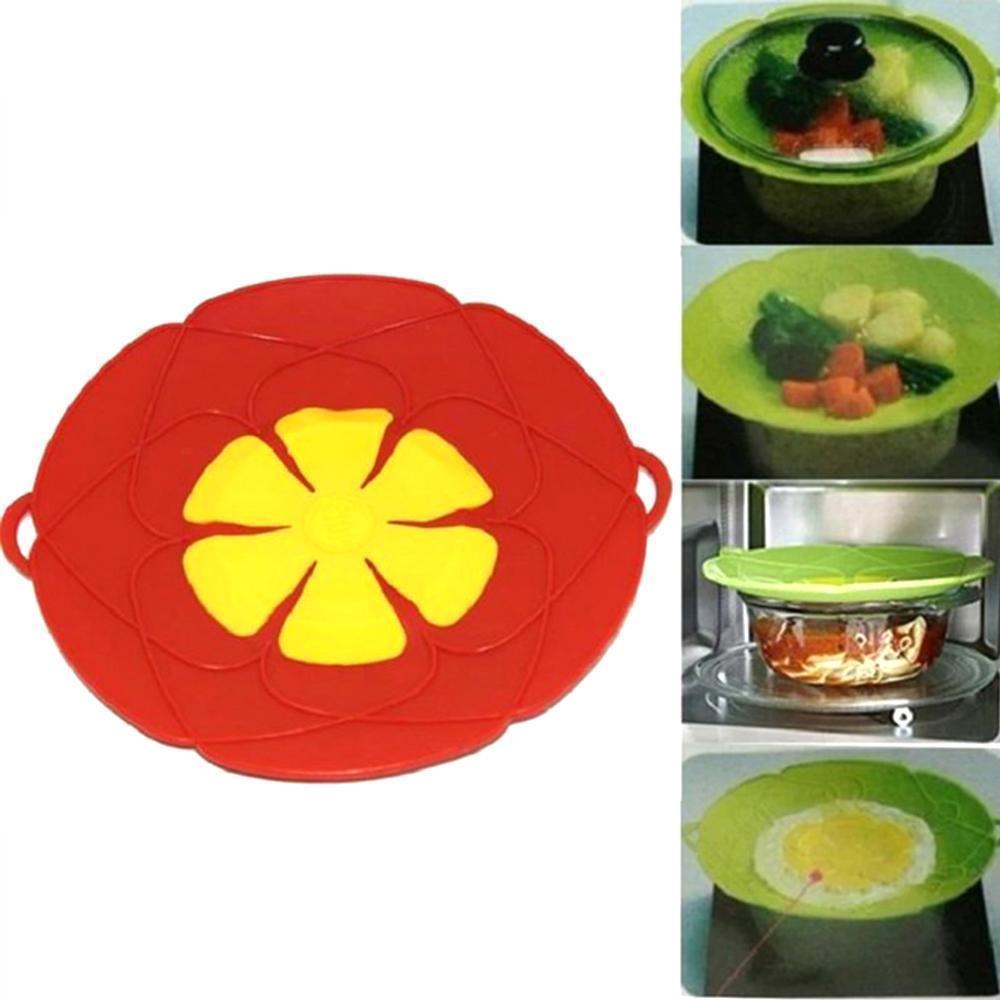 Blumen-Silikon-Deckel-Auslaufstopper Zweitbild