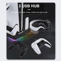 Ladestation-Kühlhalterung für Dual-PS5-Controller
