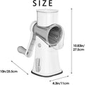 5-in-1-Käsereibe-Zerkleinerer