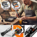 Mini-Elektro-Rotationswerkzeug-Set mit LED-Licht und Digitalanzeige