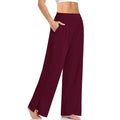 Lockere Yoga-Jogginghose für Damen mit weitem Bein