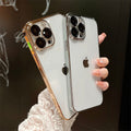 Modische transparente Hülle für das iPhone