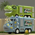 Neues Spielzeugset "Dinosaurier-Transforming-Engineering-LKW-Strecke"