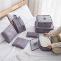 Set mit 7 Reise-Aufbewahrungstaschen