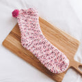 Cupcake-Socken aus Korallenfleece