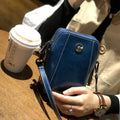 Damen-Handytasche aus weichem Leder