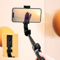 Selfie-Stick mit LED-Fülllicht