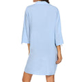 Strandbadebluse mit V-Ausschnitt