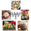 Kuchen-Back-Dekor-Werkzeug-Set (8-teilig)