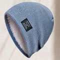 Warme Strickmütze