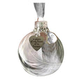 Weihnachts-Federball-Ornamente