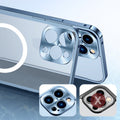 Magnetische Ladehülle mit Metallrahmen für das iPhone