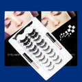 Set mit magnetischen falschen Wimpern