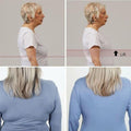 Elastischer Push-Up-Komfort-BH mit Vorderverschluss in Übergröße