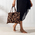 Sonnenliegen-Handtuch mit Taschen, Aufbewahrung in einer Tasche